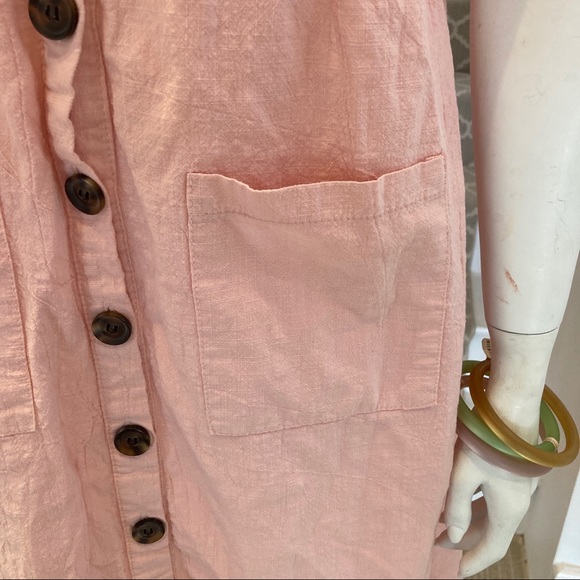 SUPER CUTE Summer Button-down Dress - Picture 4 of 5